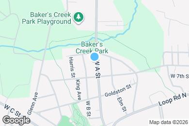 Map image of the property - 1009 W A St