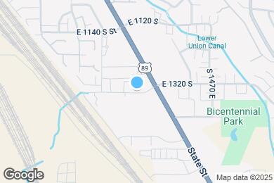 Map image of the property - 1141 E 1320 S