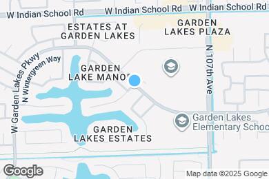 Map image of the property - 10905 W Poinsettia Dr