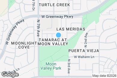 Map image of the property - 15815 N 5th Ave