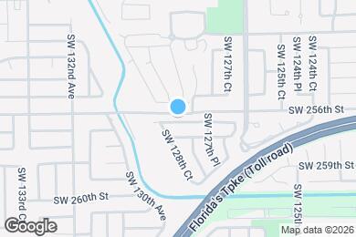 Map image of the property - 12827 SW 256th Terrace