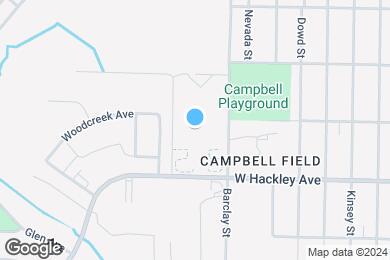 Map image of the property - Barclay Apartments & Townhomes