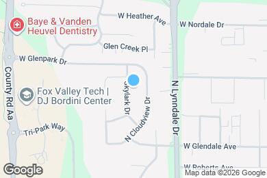 Map image of the property - 2330 N Skylark Dr