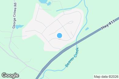 Map image of the property - 124 Clover Cir