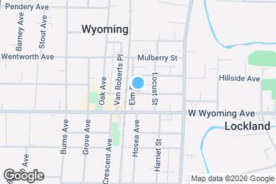 Map image of the property - 724 Walnut St