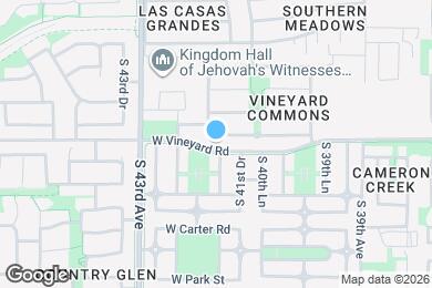 Map image of the property - 4130 W Vineyard Rd