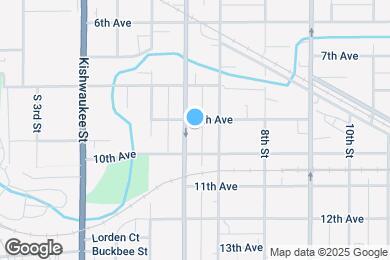 Map image of the property - 1010 S 6th St
