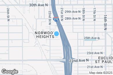 Map image of the property - 2145 25th Ave N