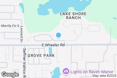 Map image of the property - 1112 Lake Shore Ranch Dr