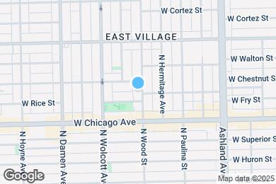 Map image of the property - 844 N Wood St