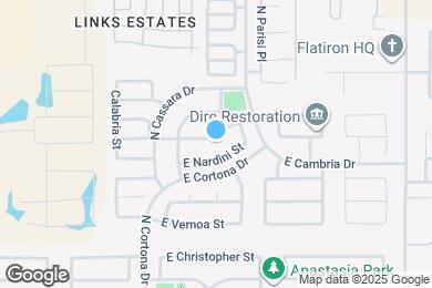 Map image of the property - 1027 E Monteleone St