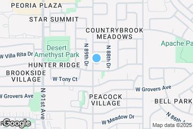 Map image of the property - 8871 W Morningside Dr