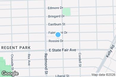 Map image of the property - 16081 Rossini Dr