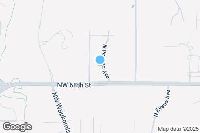 Map image of the property - 6822 N Pontiac Ave