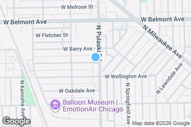 Map image of the property - 4005 W Nelson St