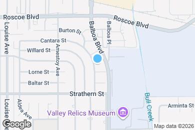 Map image of the property - 8112 Paso Robles Ave