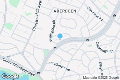 Map image of the property - 1757 Commonwealth Ave