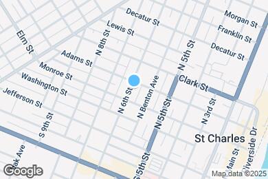 Map image of the property - 322 N 6th St