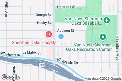 Map image of the property - 4920 Van Nuys Blvd