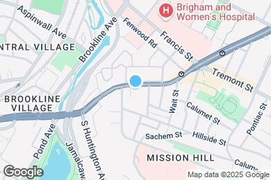 Map image of the property - 818 Huntington Ave