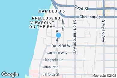 Map image of the property - 701 Bay Ave