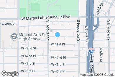 Map image of the property - 648 W 41st Dr
