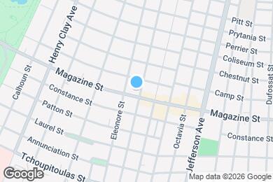 Map image of the property - 816 Nashville Ave