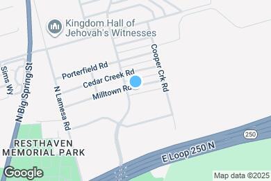 Map image of the property - 1306 Milltown Rd