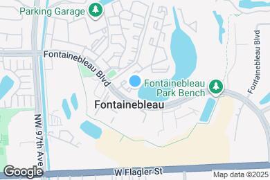 Map image of the property - 9351 Fontainebleau Blvd