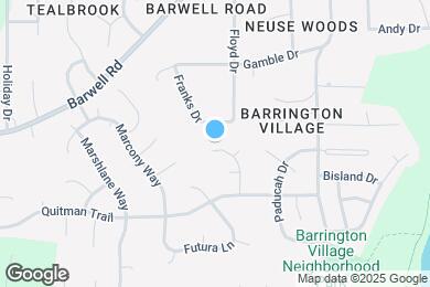 Map image of the property - 6013 Silkwater Ct