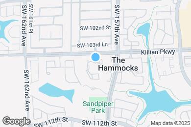 Map image of the property - 15770 SW 104th Ter