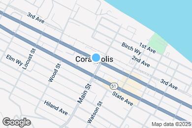Map image of the property - 872 4th Ave