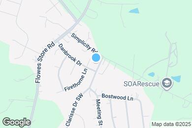 Map image of the property - 5816 Meeting St