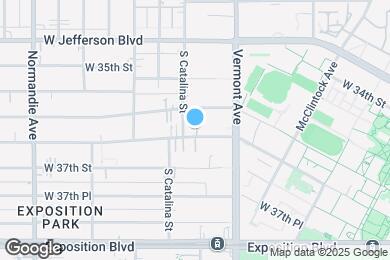 Map image of the property - 1155 W 36th Pl
