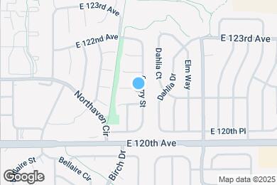 Map image of the property - 4560 E 121st Pl