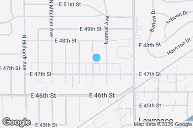 Map image of the property - 4719 Wellington Ave