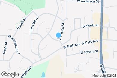Map image of the property - 1240 S Brazos St