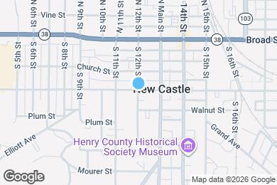 Map image of the property - 1203 Indiana Ave