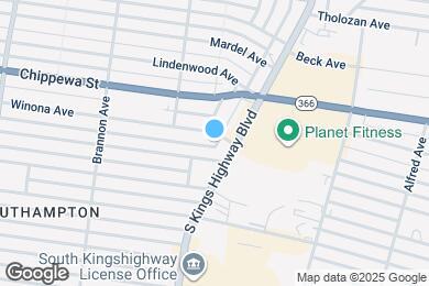 Map image of the property - 4916 Winona Ave
