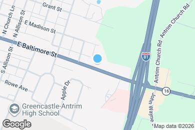 Map image of the property - Buchanan Flats