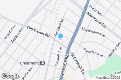 Map image of the property - 2131 Old Welsh Rd
