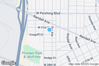 Map image of the property - 1206 Cosgriff Ct