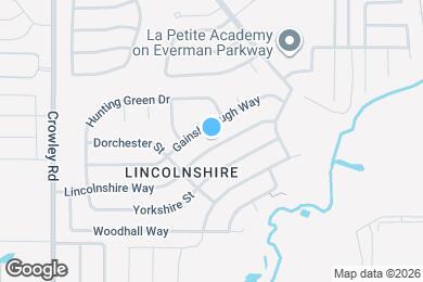 Map image of the property - 1516 Lincolnshire Way