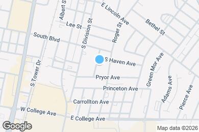 Map image of the property - 910 Roger St