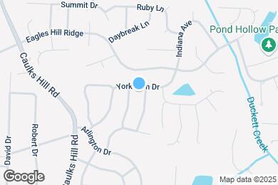 Map image of the property - 1224 Yorktown Dr