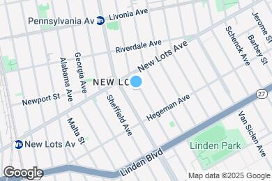 Map image of the property - 722 New Jersey Ave