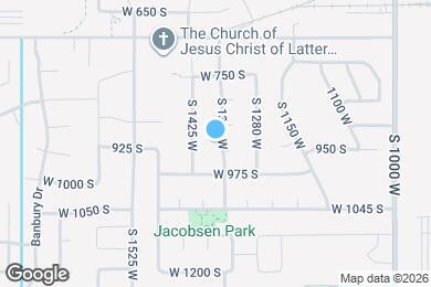 Map image of the property - 865 S 1350 W