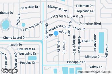 Map image of the property - 7605 Bergamot Dr