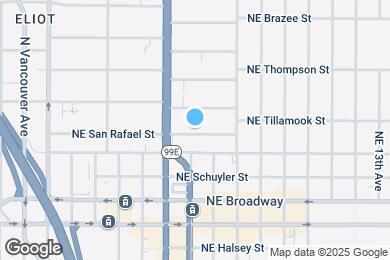 Map image of the property - 503 NE San Rafael St
