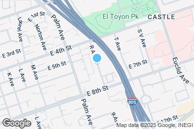 Map image of the property - 536 R Ave